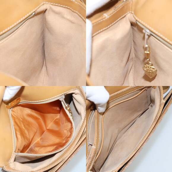 GUCCI Micro GG Supreme Shoulder Bag Pvc Beige Gold 001 406 001 406 - Picture 12 of 13